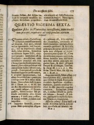 277-283, Quaestio Vigesima Sexta.