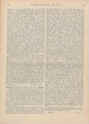 465-466 [Rezension] Trümpert, Rud., Predigten