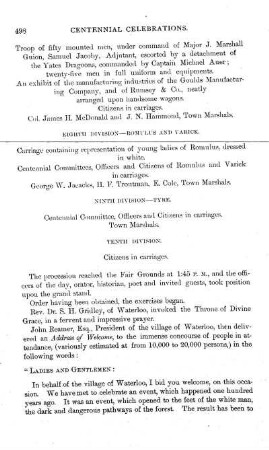 EXERCISES AT THE FAIR GROUND