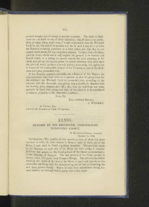 XXXIII. Report by Mr. Bremner, concerning Windmill Croft.