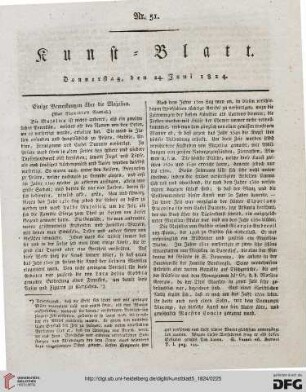 Nr. 51-60 (24. Juni - 26. Juli 1824)