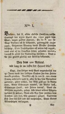 Abdruck aktenmäßiger Hexenprozesse, welche in den Jahren 1590, 1626, 28, 30 und 1637 gerichtlich verhandelt worden : was sich nemlich vom Tage der Einkerkerung bis zur Stunde der Verbrennung mit diesen wegen Hexerei- und Unholden-Wesen angeklagt unglücklichen Schlachtopfern zugetragen ; alles nach den Originalakten abgedruckt, jedoch mit Weglassung der Namen ; gewidmet allen, welche sich überzeugen wollen, was denn die Jahrhunderte durch verschrieen - sogenannte Hexerei eigentlich gewesen?