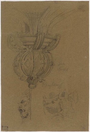 Marktkirche in Goslar, Kanzelknopf, Ornament