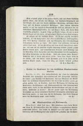 Schulnachrichten aus Nordamerika