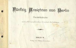 Fünfzig Ansichten von Berlin