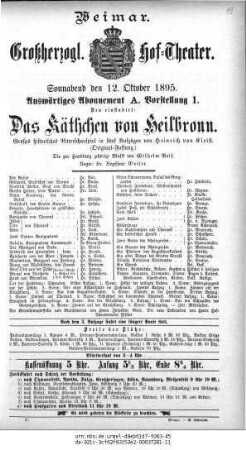 Das Käthchen von Heilbronn