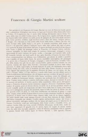 26: Francesco di Giorgio Martini scultore