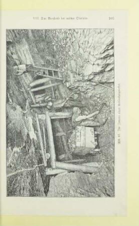 Im Innern eines Kohlenbergwerkes