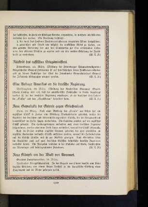 Rücktritt des russischen Kriegsministers.