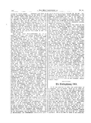 Die Volkszählung 1910