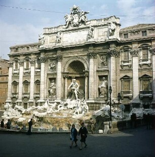 Rom. Trevi-Brunnen