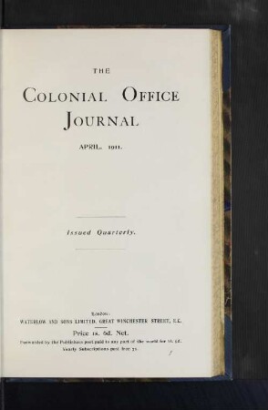 April, 1911