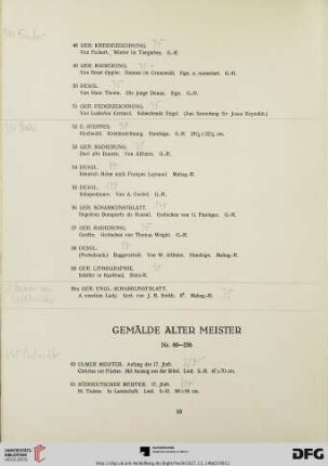 Gemälde alter Meister (Nr. 60-226)
