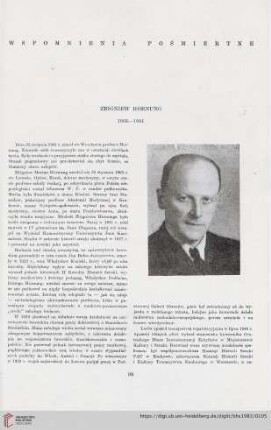 45: Zbigniew Hornung : 1903-1981