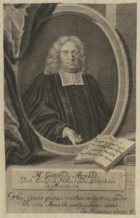Bildnis des Gottfridus Arnold