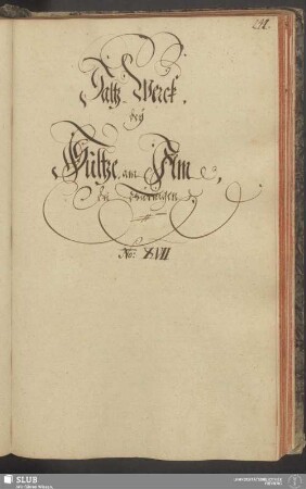 Saltz-Werck, bey Sultze am Ilm, In Thüringen