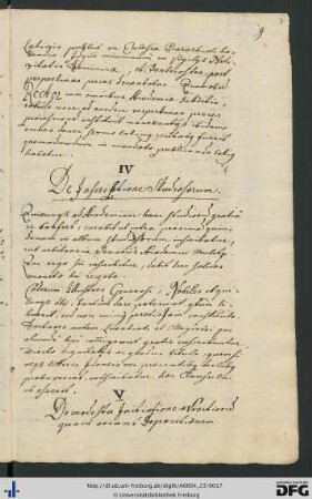 [fol. 7] De inscriptione studiosorum