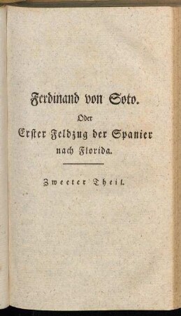 Zweeter Theil.
