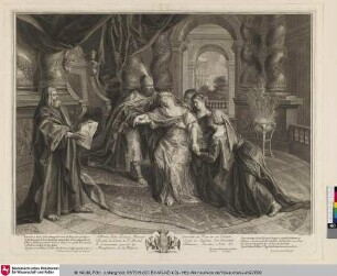 [Esther vor Ahasveros; Esther devant Assuérus]