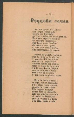 Pequeña causa
