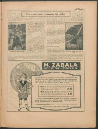 La más rara minería del orbe