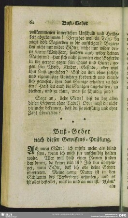 Buß-Gebet nach dieser Gewissens-Prüfung