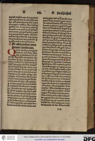 De adoratione ymaginum sanctorum.