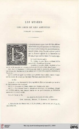 2. Pér. 5.1872: Les musées, [7], Les arts et les artistes pendant la Commune