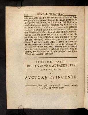 848-853, Ad Lib. XXI. Tit. III. De Exceptione Rei Venditae ...