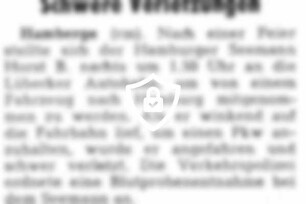 Schwere Verletzungen