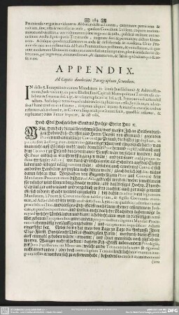 Appendix. Ad Capitis duodecimi Paragraphum secundum