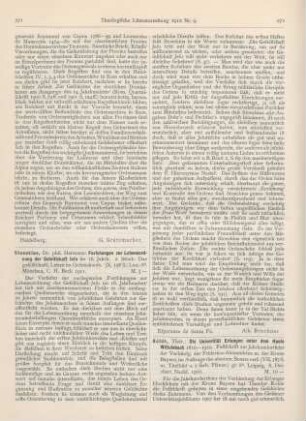 272-274 [Rezension] Kolde, Theodor, Die Universität Erlangen unter dem Hause Wittelsbach 1810 - 1910