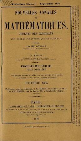 Septembre 1883.