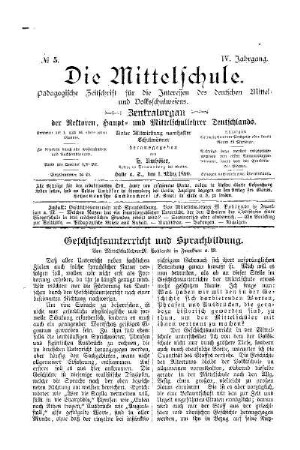 Geschichtsunterricht und Sprachbildung