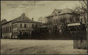Etablissement "Terrasse", Eduard Schumann : Wahren-Leipzig