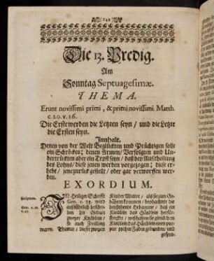 142-154, Die 13. Predig.