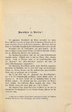 Berlin, Moskau, St. Petersburg 1649 bis 1763 : ein Beitrag zur Geschichte der freundschaftlichen Beziehungen zwischen Brandenburg-Preußen und Rußland