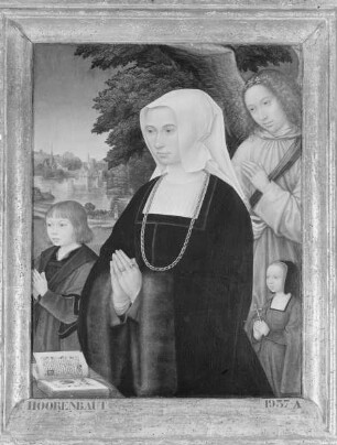 Bildnis der Livinia de Steelant, Gattin des Lieven van Pottelsberghe