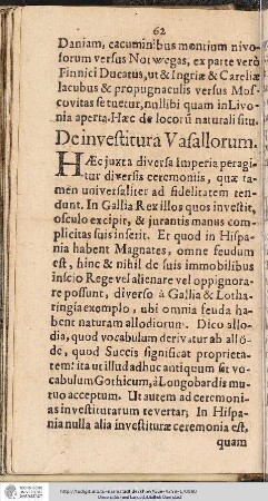 De investitura Vasallorum.