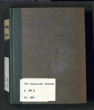 Gogerichtsregister Amt Sternberg