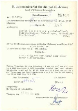 Gassner, Martin