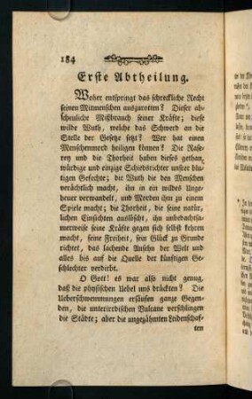 184-237, Erste Abtheilung