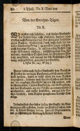 60-68, Titulus X - XI