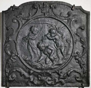 Kaminplatte, Allegorie des Winters