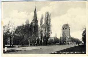 Stettin - Bugenhagen- und Garnisonskirche