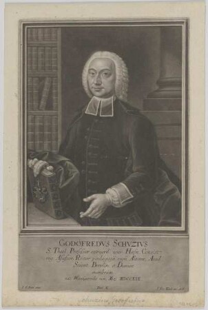 Bildnis des Godofredvs Schvzivs