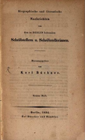 Gelehrtes Berlin : im Jahre .... 1834. H. 1