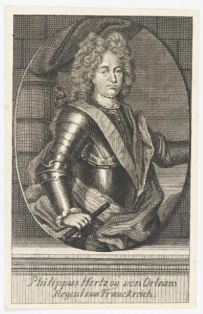 Bildnis des Philippus Hertzog von Orleans