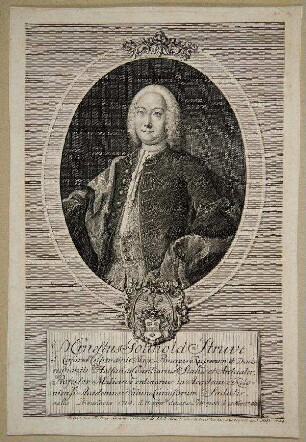 Bildnis von Ernst Gotthold Struve (1714-1743)