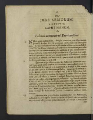 De Jure Armorum.